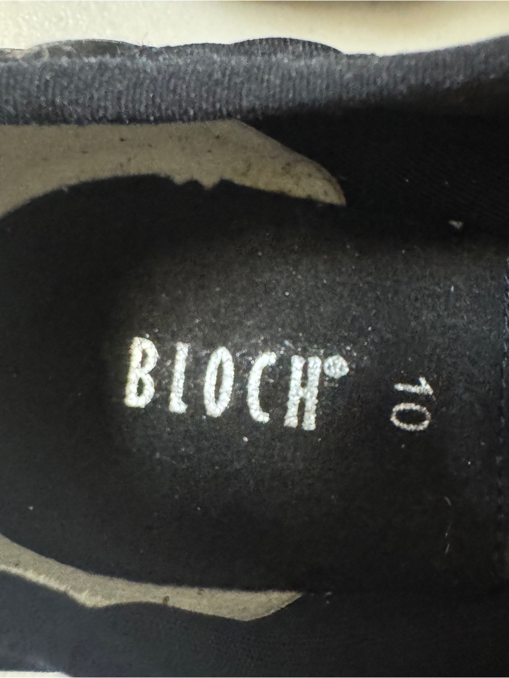 NWT BLOCH Jazz Dance Shoe Women 10 Neo-Flex Leather Black Hip Hop Recital Show - Picture 11 of 15
